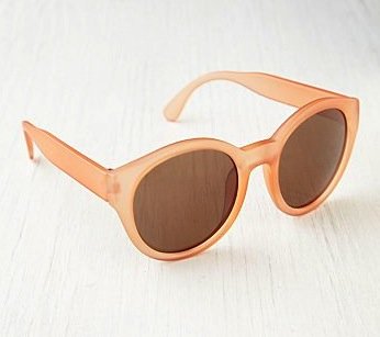 Next up on your shopping list? Cool-girl round sunglasses with cute coral clear frames.
Free People Round Plastic Sunglasses ($24)
Next up on your shopping list? Cool-girl round sunglasses with cute coral clear frames.
Free People Round Plastic Sunglasses ($24)