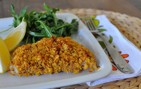 Cornflake-Crusted Snapper