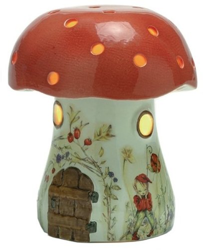Pink Olive Bramble Mushroom Night Light Pink Olive Bramble Mushroom Night Light