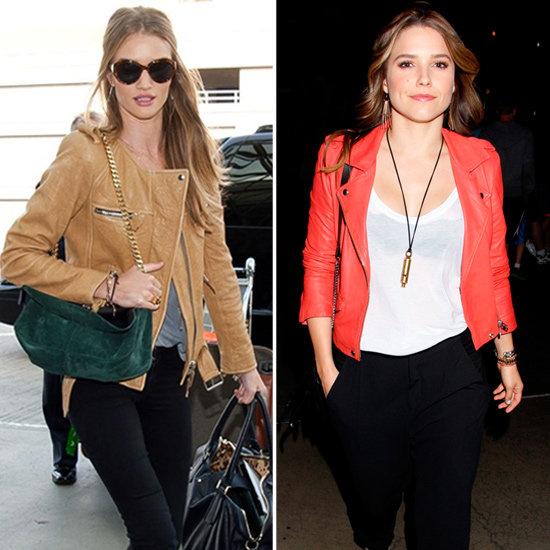 Spring Trend Alert: Lighten Up Your Leather Like Sophia and Rosie Spring Trend Alert: Lighten Up Your Leather Like Sophia and Rosie