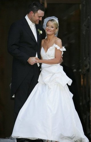 Lucy Davis tied the knot with Owain Yeoman in December 2006 in London.
Lucy Davis tied the knot with Owain Yeoman in December 2006 in London.