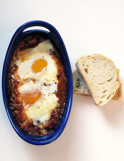 Cinnamon-Spiced Baked Eggs Cinnamon-Spiced Baked Eggs