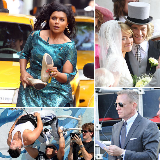 Daniel Craig, Olivia Wilde, Mindy Kaling, and More Stars on Set! Daniel Craig, Olivia Wilde, Mindy Kaling, and More Stars on Set!