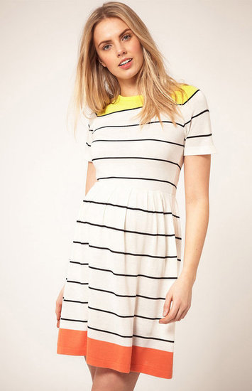 ASOS Knitted Stripe Dress ($72)