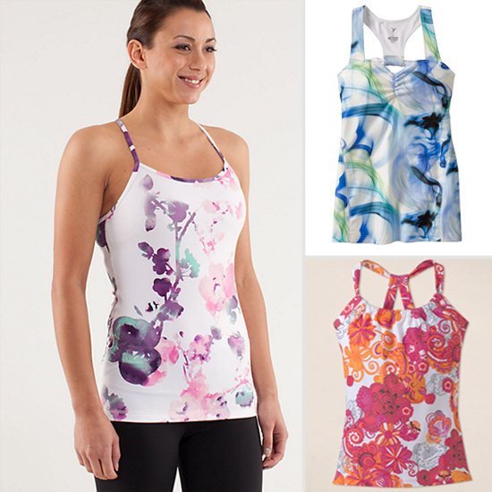 12 Pretty Printed Workout Tanks For Spring 12 Pretty Printed Workout Tanks For Spring