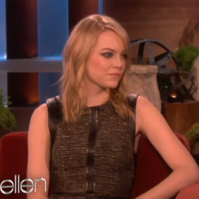 Emma Stone Talks About Kissing Andrew Garfield and Ryan Gosling on Ellen