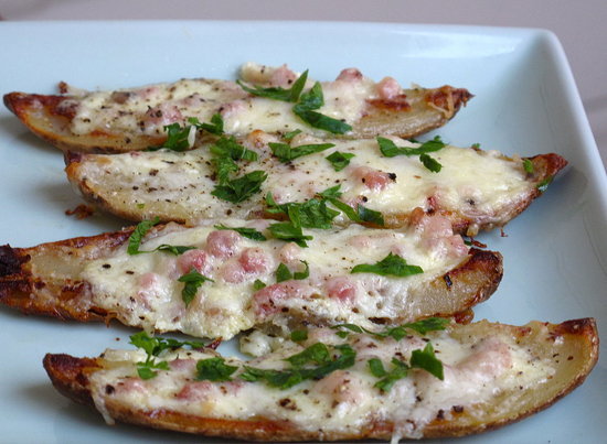 Carbonara Potato Skins