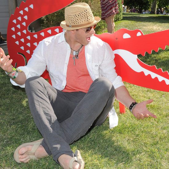 Kellan Lutz partied with Lacoste in 2011.
Kellan Lutz partied with Lacoste in 2011.