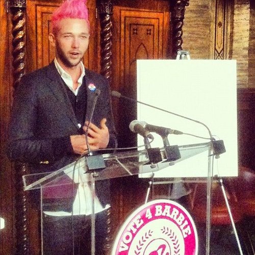 We caught up with designer Chris Benz at the launch of Barbie's Glampaign.
We caught up with designer Chris Benz at the launch of Barbie's Glampaign.
