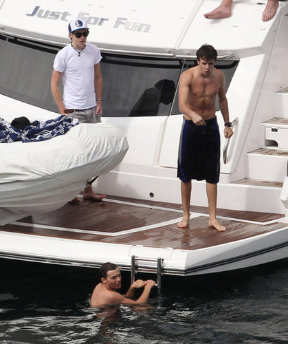 One Direction Celebrates SNL Success With a Shirtless Swim One Direction Celebrates SNL Success With a Shirtless Swim