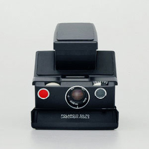 Polaroid Camera SX-70 Black Label Edition Pictures