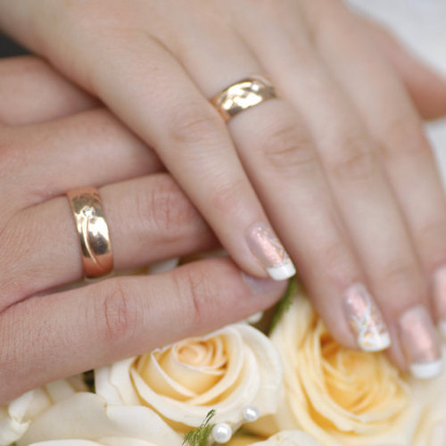 Bella has 10 pretty, fun wedding manicure ideas to try.
Bella has 10 pretty, fun wedding manicure ideas to try.