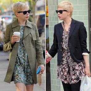 Michelle Williams Printed Frocks