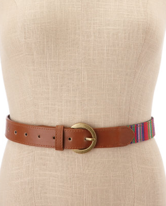 The multicolored woven detail on the belt is perfect for those looking for just a small touch of tribal allure. Just remember to cinch it around a dress or tuck your shirt for maximum visibility.
Gianni Bini Jordan Tribal-Print Jacket ($31)
The multicolored woven detail on the belt is perfect for those looking for just a small touch of tribal allure. Just remember to cinch it around a dress or tuck your shirt for maximum visibility.
Gianni Bini Jordan Tribal-Print Jacket ($31)