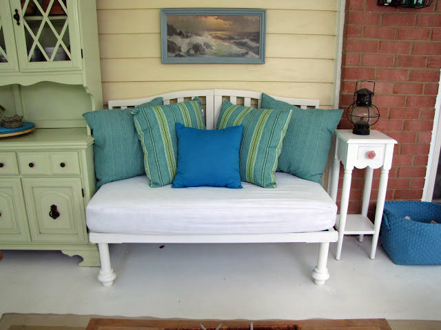 Upcycle Your Crib Into a Porch Bench Upcycle Your Crib Into a Porch Bench
