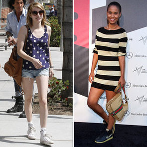 Celebrities Wearing Sneakers
