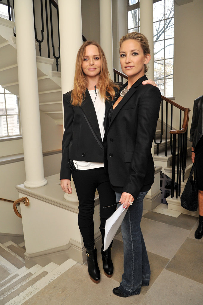 Inside the Vogue Festival Kate Hudson met up with best friend, and designer, Stella McCartney. Inside the Vogue Festival Kate Hudson met up with best friend, and designer, Stella McCartney.