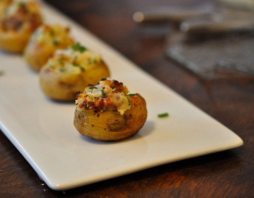 A Lightened-Up Potato Bar A Lightened-Up Potato Bar