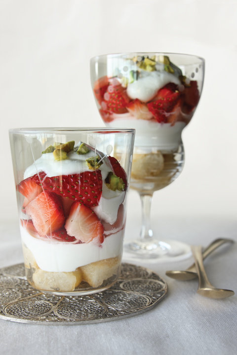 Strawberry Charlotte Verrines Strawberry Charlotte Verrines