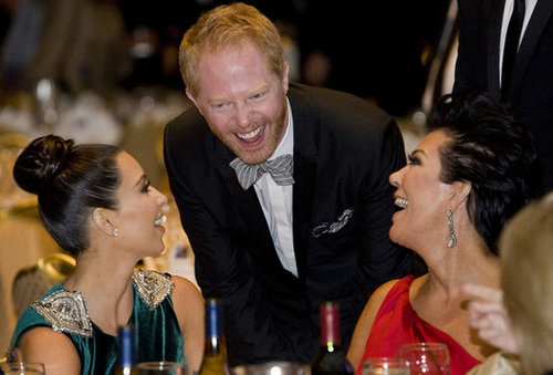 Jesse Tyler Ferguson stopped by to chat with Kris Jenner and Kim Kardashian.
Jesse Tyler Ferguson stopped by to chat with Kris Jenner and Kim Kardashian.