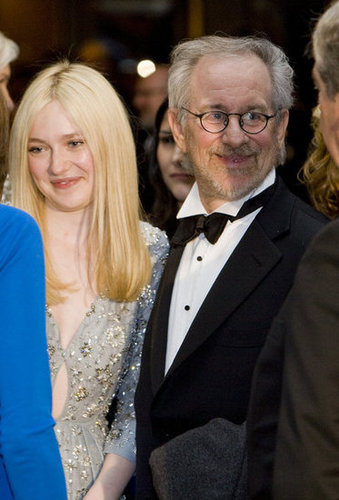Dakota Fanning and Steven Spielberg joined other celebrities at the White House Correspondant's Dinner.
Dakota Fanning and Steven Spielberg joined other celebrities at the White House Correspondant's Dinner.