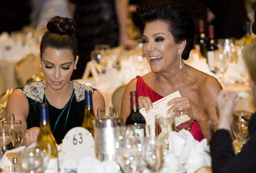 Kris Jenner and Kim Kardashian sat together at the White House Correspondant's Dinner.
Kris Jenner and Kim Kardashian sat together at the White House Correspondant's Dinner.