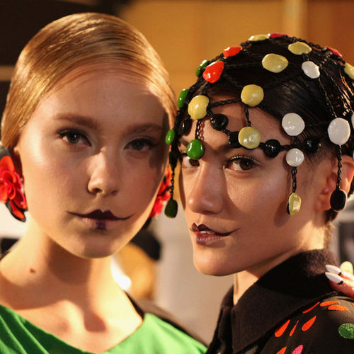 2012 MBFWA Gail Sorronda Spring Summer Makeup Look Channels 1920s Charm