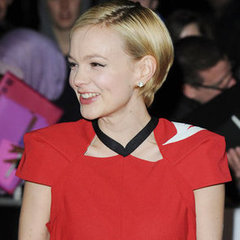 Carey Mulligan Wore Prada Wedding Dress and Pink Wellies Carey Mulligan Wore Prada Wedding Dress and Pink Wellies
