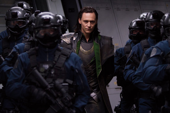 Tom Hiddleston in The Avengers