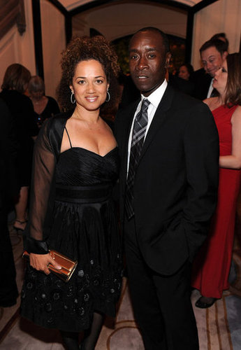 Bridgid Coulter and Don Cheadle Bridgid Coulter and Don Cheadle