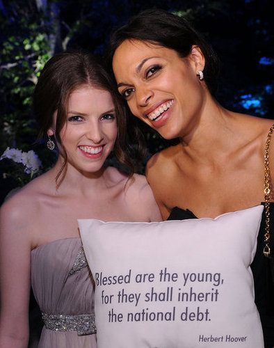 Anna Kendrick and Rosario Dawson Anna Kendrick and Rosario Dawson