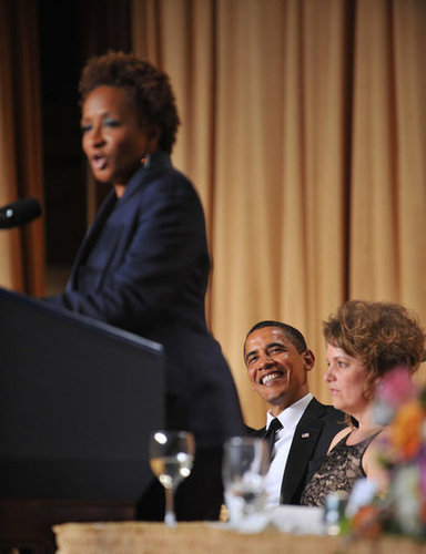 Barack, Jennifer, and Wanda Barack, Jennifer, and Wanda