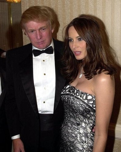 Donald Trump and Melania Knauss Donald Trump and Melania Knauss
