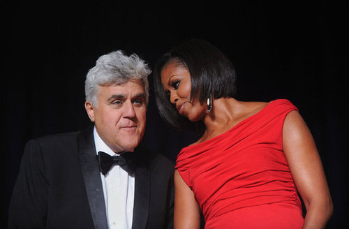 Michelle Obama and Jay Leno Michelle Obama and Jay Leno