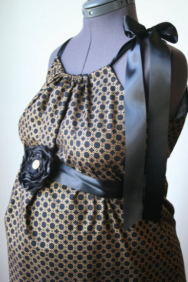 Gold Circles Delivery Gown ($68) Gold Circles Delivery Gown ($68)