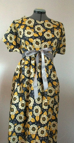 Granite Bloom Maternity Gown ($47)