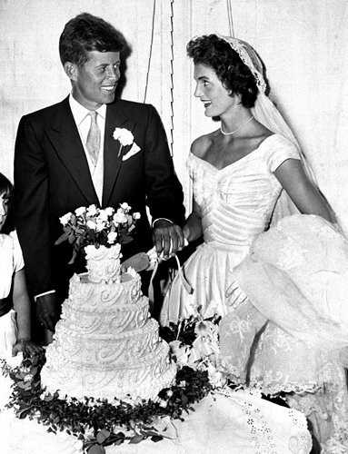 John and Jackie Kennedy