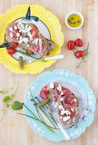 Burrata and a Light Lunch