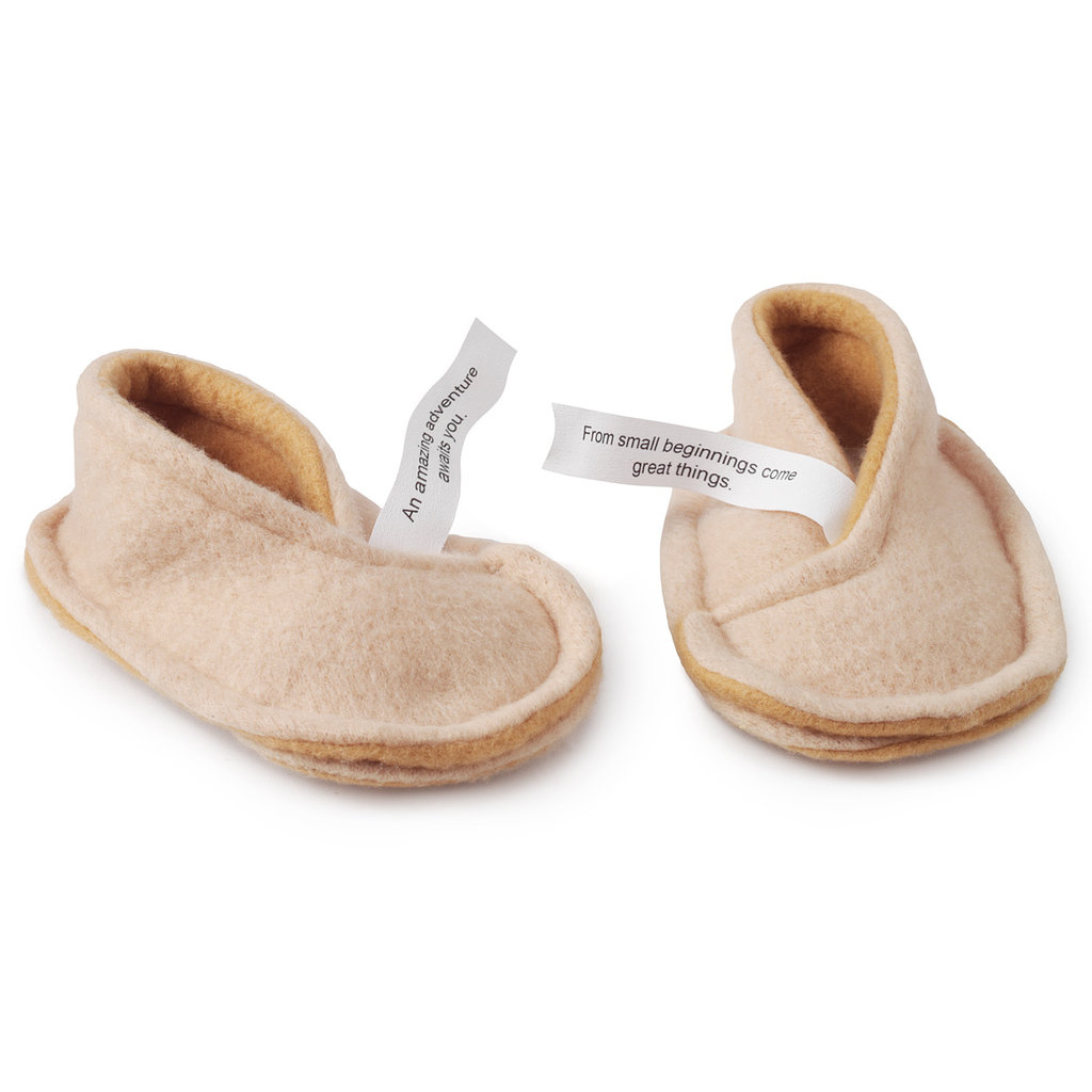 For a Surprise: UncommonGoods Fortune Cookie Slippers For a Surprise: UncommonGoods Fortune Cookie Slippers