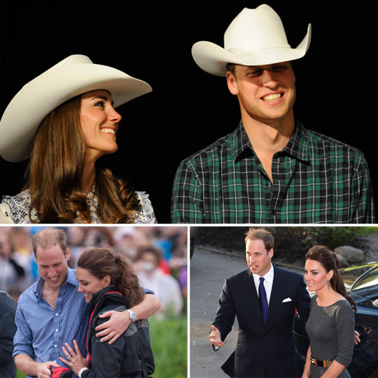 Prince William and Kate Middleton Kissing