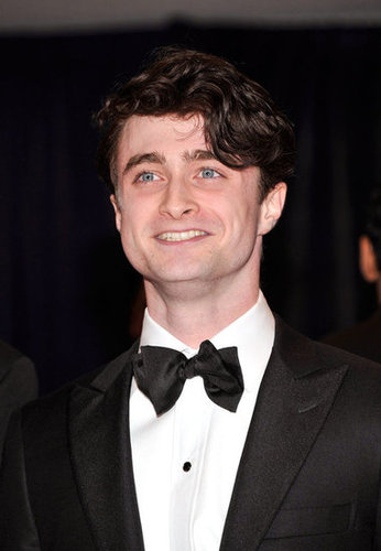 Daniel Radcliffe wore a black bow tie to the event.
Daniel Radcliffe wore a black bow tie to the event.