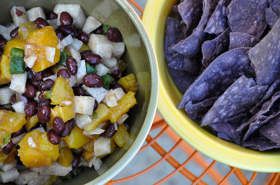 Mango, Black Bean, and Jicama Salsa Mango, Black Bean, and Jicama Salsa