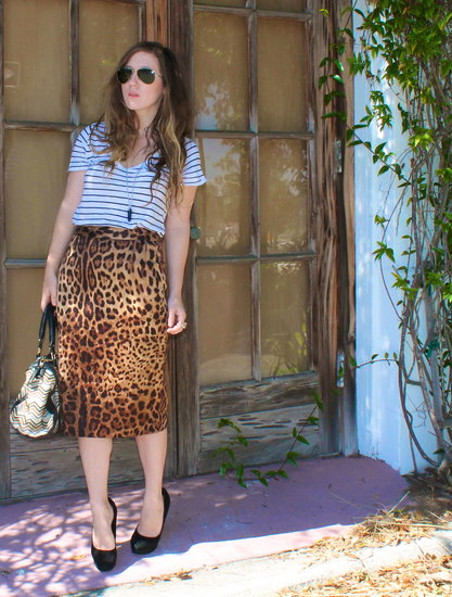 leopard and stripes