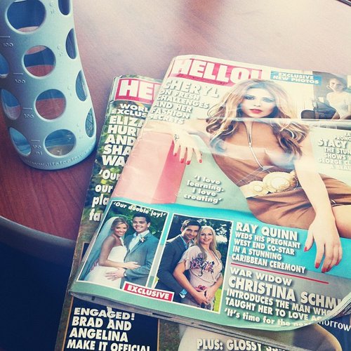 Camillaleila doubles up on her Hello! mags.
Camillaleila doubles up on her Hello! mags.