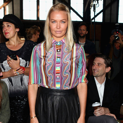 Front Row Celebrity Pictures at 2012 MBFWA Australian Fashion Week Day 1