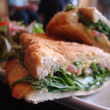 Avocado and Spinach Panini Avocado and Spinach Panini