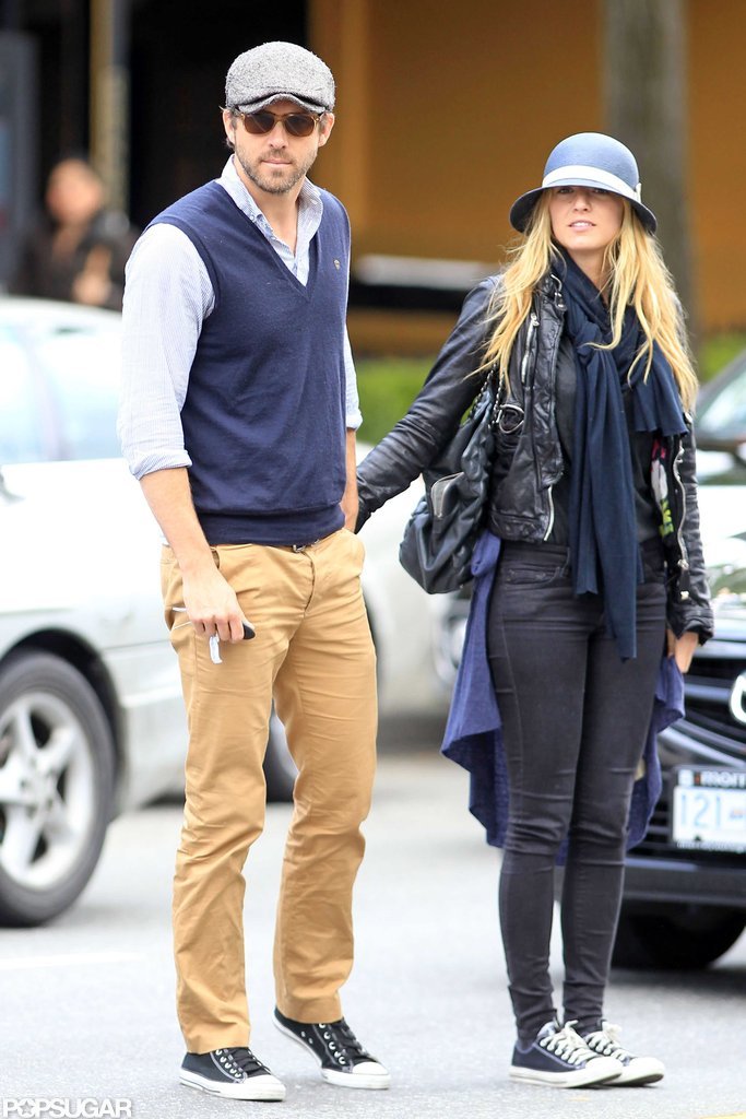 Blake Lively and Ryan Reynolds traveled to Vancouver.
Blake Lively and Ryan Reynolds traveled to Vancouver.