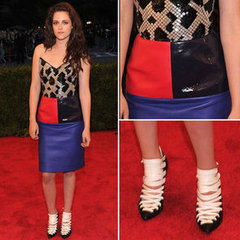 Pictures of Kristen Stewart in Balenciaga on the Red Carpet at the 2012 Met Costume Institue Gala: Rate It or Hate It?