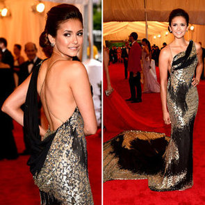 Nina Dobrev at Met Gala 2012