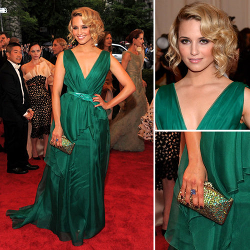 Dianna Agron at Met Gala 2012